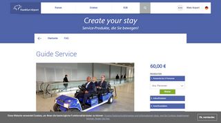 
                            11. Guide Service - Frankfurt Airport