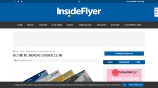 
                            12. Guide til Nordic Choice Club - InsideFlyer DK