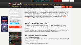 
                            8. Guide to FIFA 18 EA Access and Origin Access - MmoGah