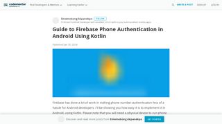 
                            9. Guide to Firebase Phone Authentication in Android Using Kotlin ...