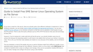 
                            5. Guide to Install Free SME Server Linux Operating System as File ...