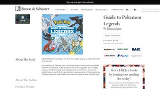 
                            11. Guide to Pokemon Legends | Book by Pikachu Press | Official ...