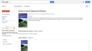 
                            6. Guide to Scenic Highways & Byways