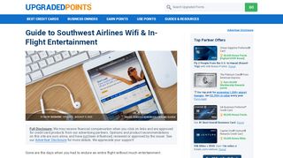 
                            4. Guide to Southwest Airlines Wifi & In-Flight Entertainment [2018]