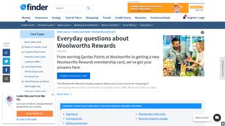 
                            11. Guide to Woolworths Rewards - Frequently Asked Questions - Finder