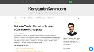 
                            10. Guide to Yandex.Market — Russian eCommerce Marketplace ...