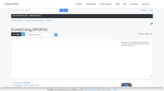 
                            5. [Guide] Using MPDROID : Guides - Volumio