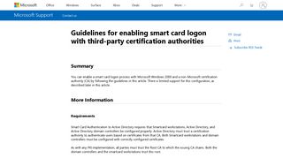 
                            2. Guidelines for enabling smart card logon with third-party certification ...