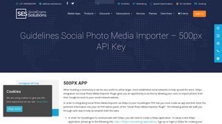 
                            12. Guidelines Social Photo Media Importer – 500px API Key ...