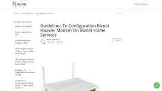 
                            11. Guidelines To Configuration Biznet Huawei Modem On Biznet Home ...