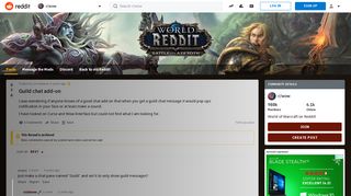 
                            4. Guild chat add-on : wow - Reddit