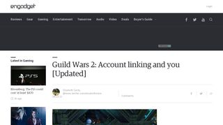 
                            11. Guild Wars 2: Account linking and you [Updated] - Engadget