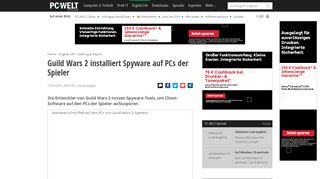 
                            7. Guild Wars 2 installiert Spyware auf PCs der Spieler - PC-WELT