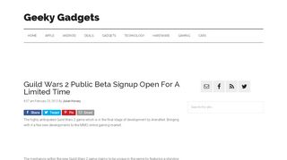 
                            13. Guild Wars 2 Public Beta Signup Open For A Limited Time