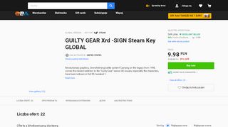 
                            8. GUILTY GEAR Xrd -SIGN Steam Key GLOBAL - G2A.COM