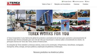 
                            10. Guindastes - Terex Latin America