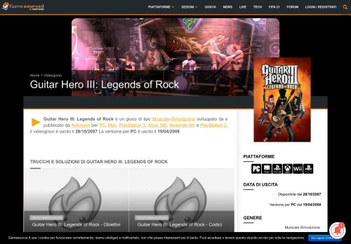 
                            5. Guitar Hero III: Legends of Rock - GameSource