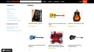 
                            10. Guitars | Equipboard®