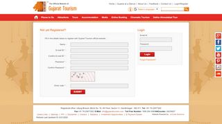 
                            12. Gujarat Tourism - Registration