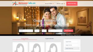 
                            8. Gujjar Matrimony - Hindu Gujjar Matrimonial for Shaadi and Marriage