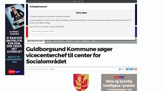 
                            11. Guldborgsund Kommune søger vicecenterchef til center for ... - Altinget