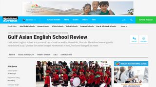 
                            11. Gulf Asian English School Review - WhichSchoolAdvisor