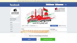 
                            5. Gulf College - Home | Facebook