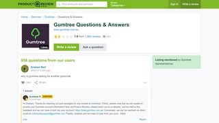 
                            11. Gumtree Questions - ProductReview.com.au