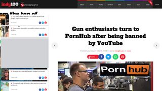
                            11. Gun enthusiasts turn to PornHub after being banned by YouTube | The ...