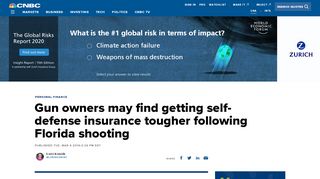 
                            12. Gun owners may find getting self-defense insurance tougher following ...