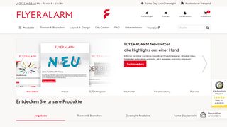 
                            2. Günstig und schnell drucken bei FLYERALARM - Ihrer Online Druckerei