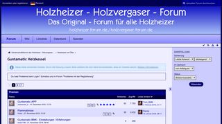 
                            12. Guntamatic Heizkessel - Gemeinschaftsforum des Holzheizer ...