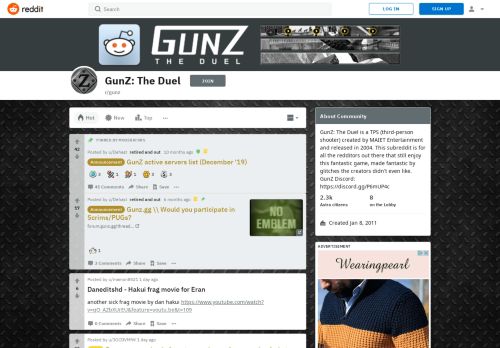 
                            9. GunZ: The Duel - Reddit