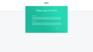 
                            6. GUS - login