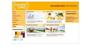 
                            10. GuteREISE CARD - die ganze Welt des Reisens: Homepage ...