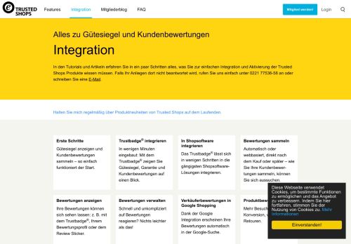 
                            6. Gütesiegel & Bewertungen integrieren | Trusted Shops