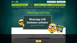 
                            6. Guthaben aufladen | WhatsApp SIM