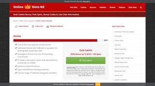 
                            7. Guts | Online Slots NZ