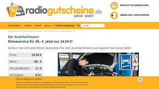 
                            11. Gutschein - Der Autofachmann - 24,50 € statt 49,- €