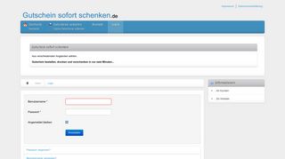 
                            2. Gutschein-sofort-Schenken - Login