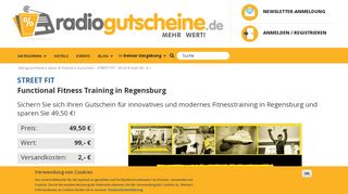 
                            9. Gutschein - STREET FIT - 49,50 € statt 99,- €