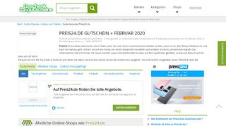 
                            12. Gutscheine Preis24.de » bis zu 10% Rabatt » Februar 2019