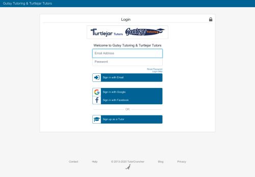 
                            1. Gutsy Tutoring Login - TutorCruncher
