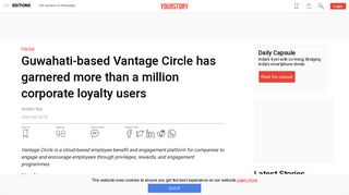 
                            8. Guwahati-based Vantage Circle has garnered more than a million ...