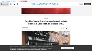 
                            13. Guy Fieri's new restaurant taking Cleaver & Cork spot in P&L | The ...