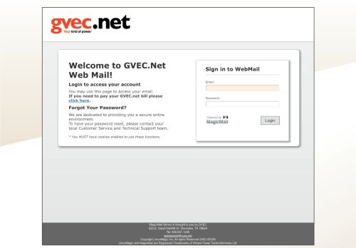 
                            4. GVEC.Net Web Mail!