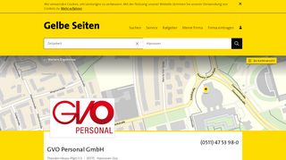 
                            13. GVO Personal GmbH 30175 Hannover-Zoo Öffnungszeiten | Adresse ...