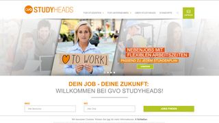 
                            13. GVO Studyheads: Der beste Arbeitgeber für Studenten