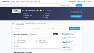 
                            8. GVPR Engineers Reviews by Employees | AmbitionBox (Naukri.com)