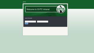 
                            4. GVTC Intranet::login